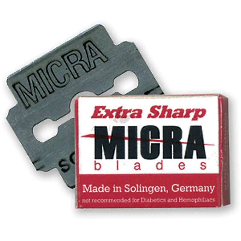 MICRA - Extra Sharp Razor Blades 100pcs
