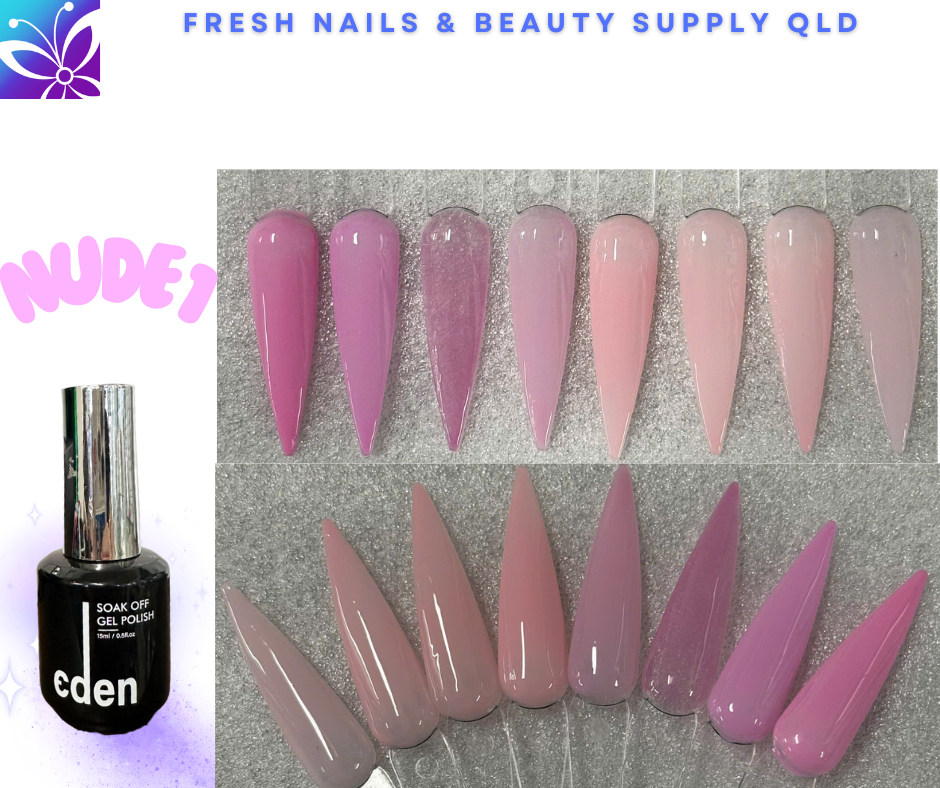 Eden Gel Colour - Nude Collection 1