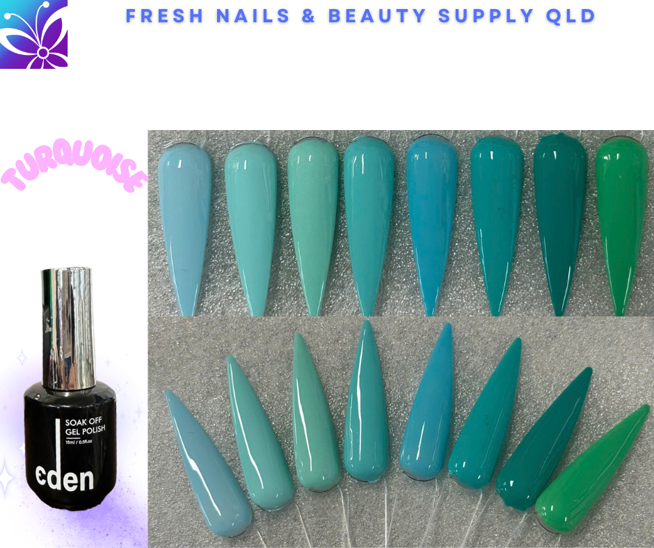 Eden Gel Colour - Turquoise Collection