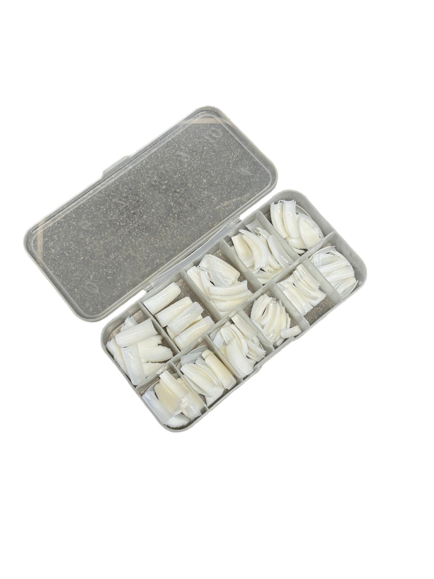 Natural Tip Box for Acrylic (Full Size 0 - 10,550 tips )