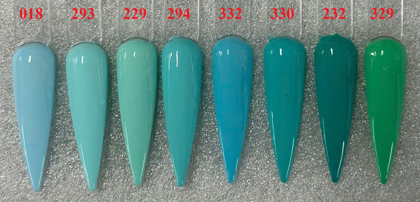 Eden Gel Colour - Turquoise Collection