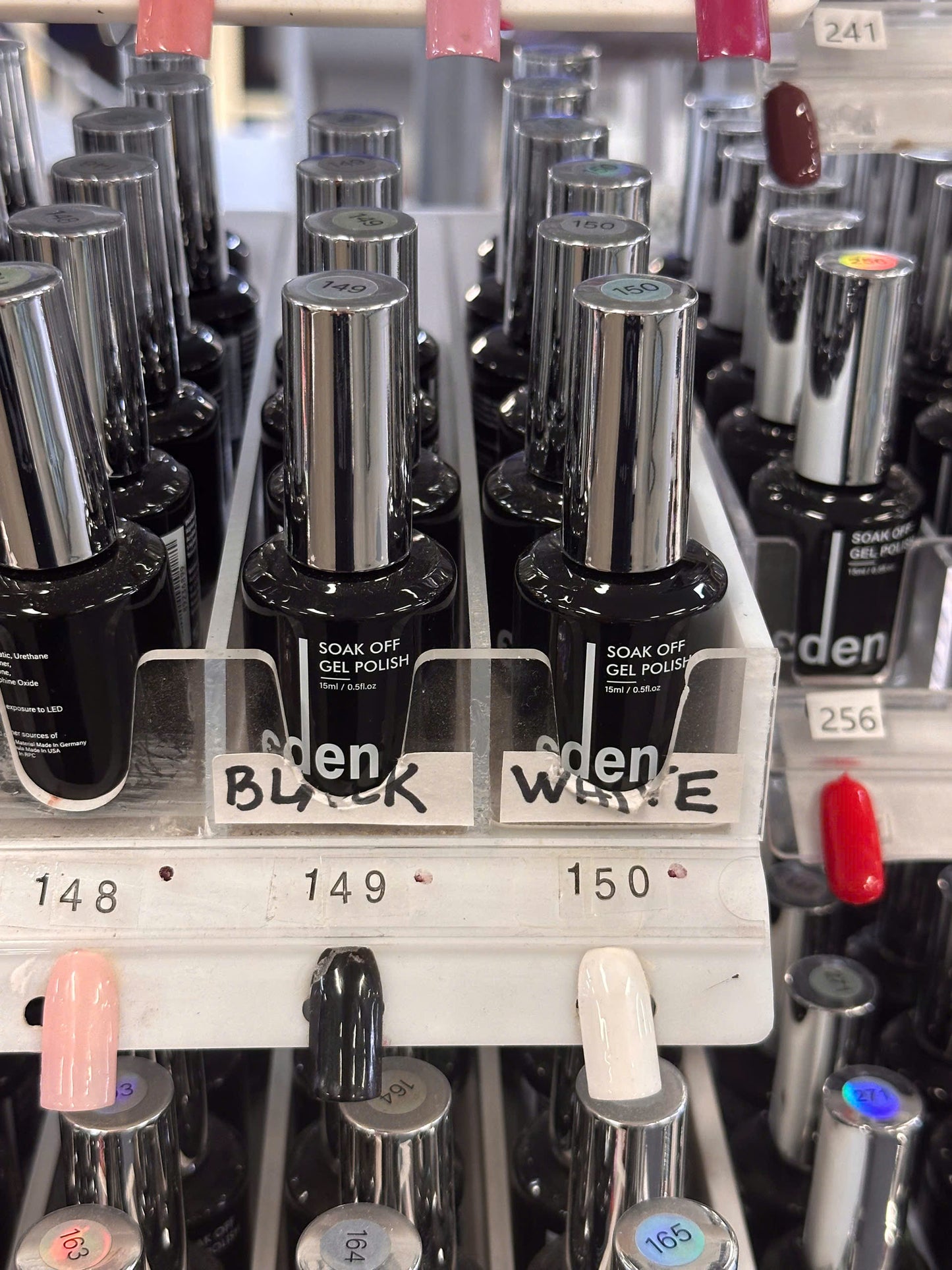 Eden Gel Color - Black and White