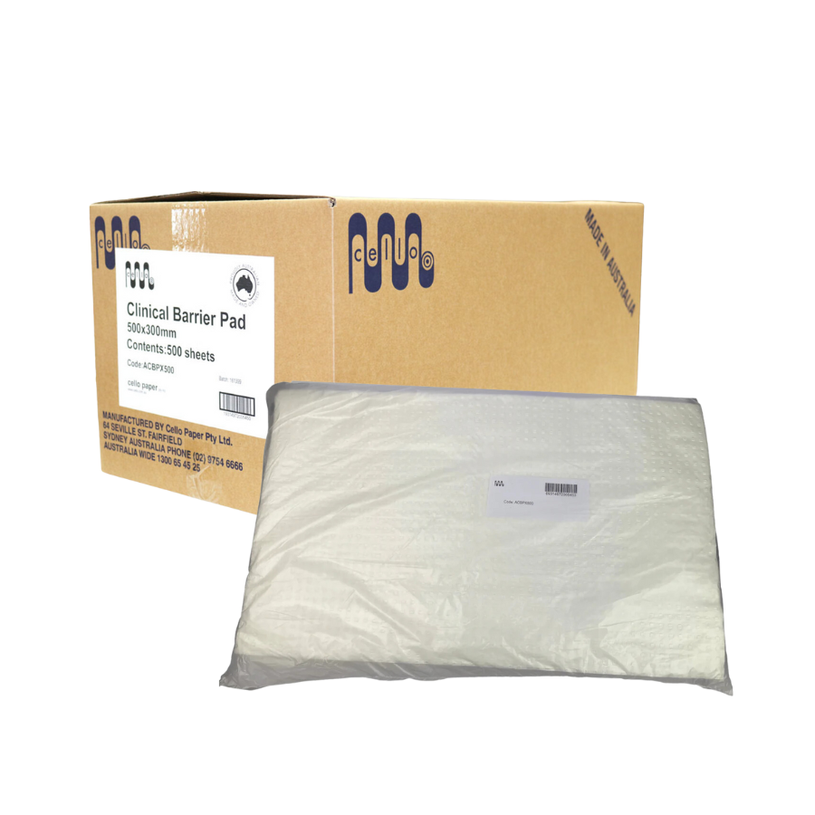 CELLO - Disposable Clinical Barrier Pad 315mm x 500mm 100pcs