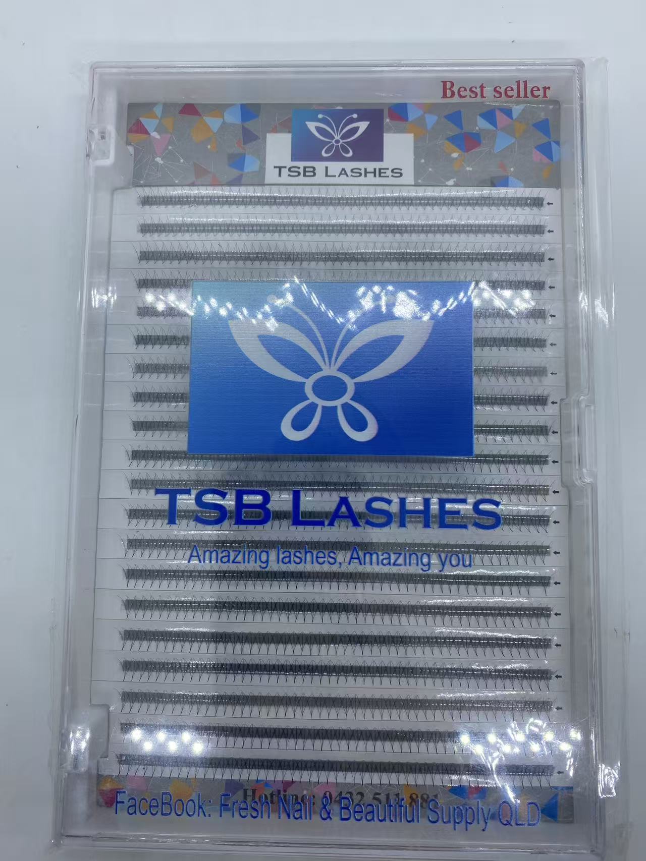 Eyelash Fan Big Tray