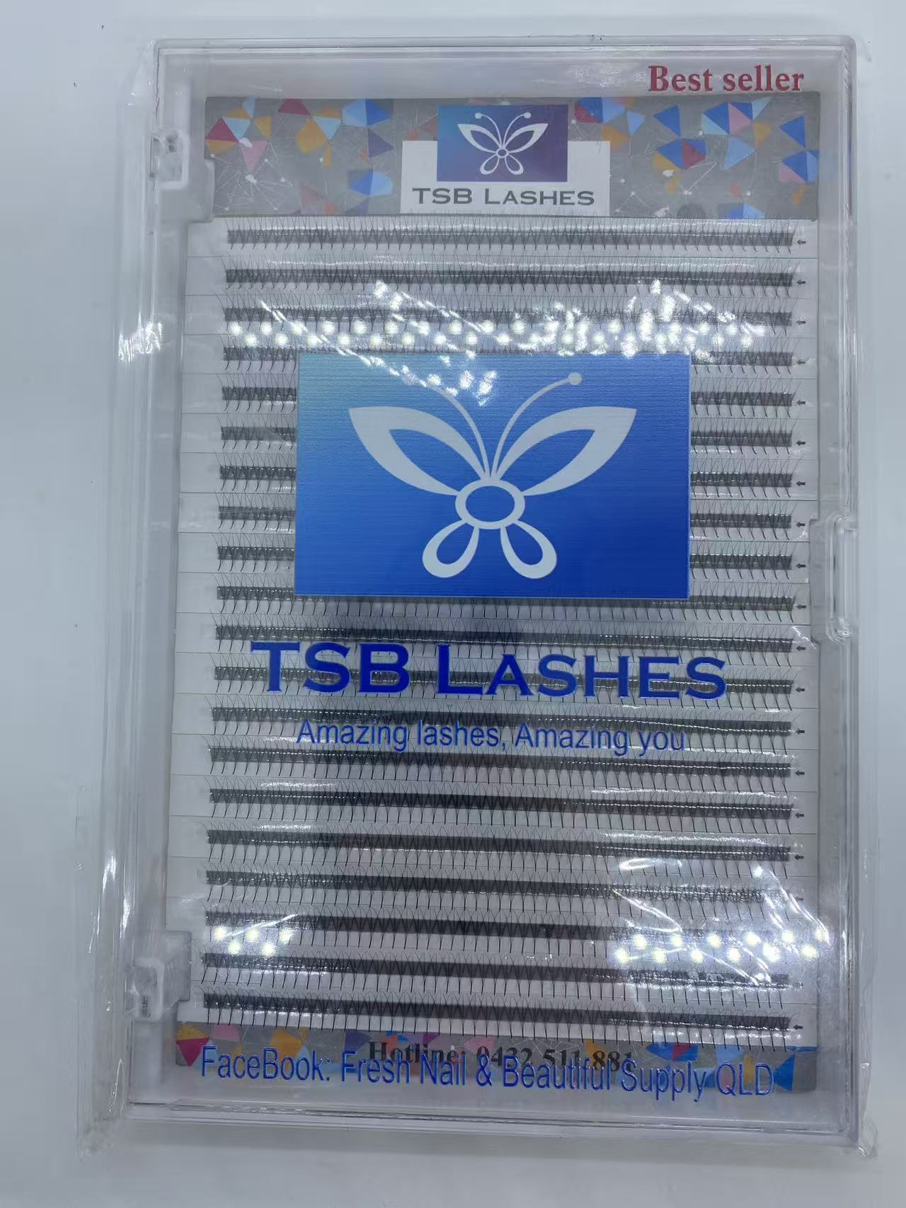 Eyelash Fan Big Tray