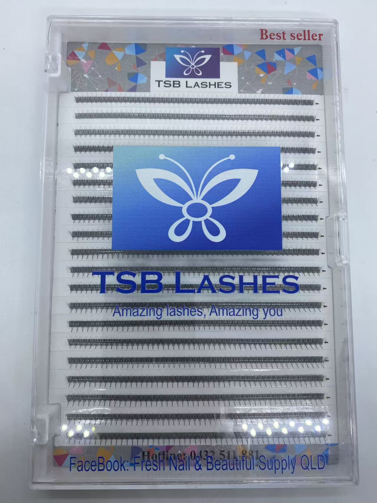Eyelash Fan Big Tray