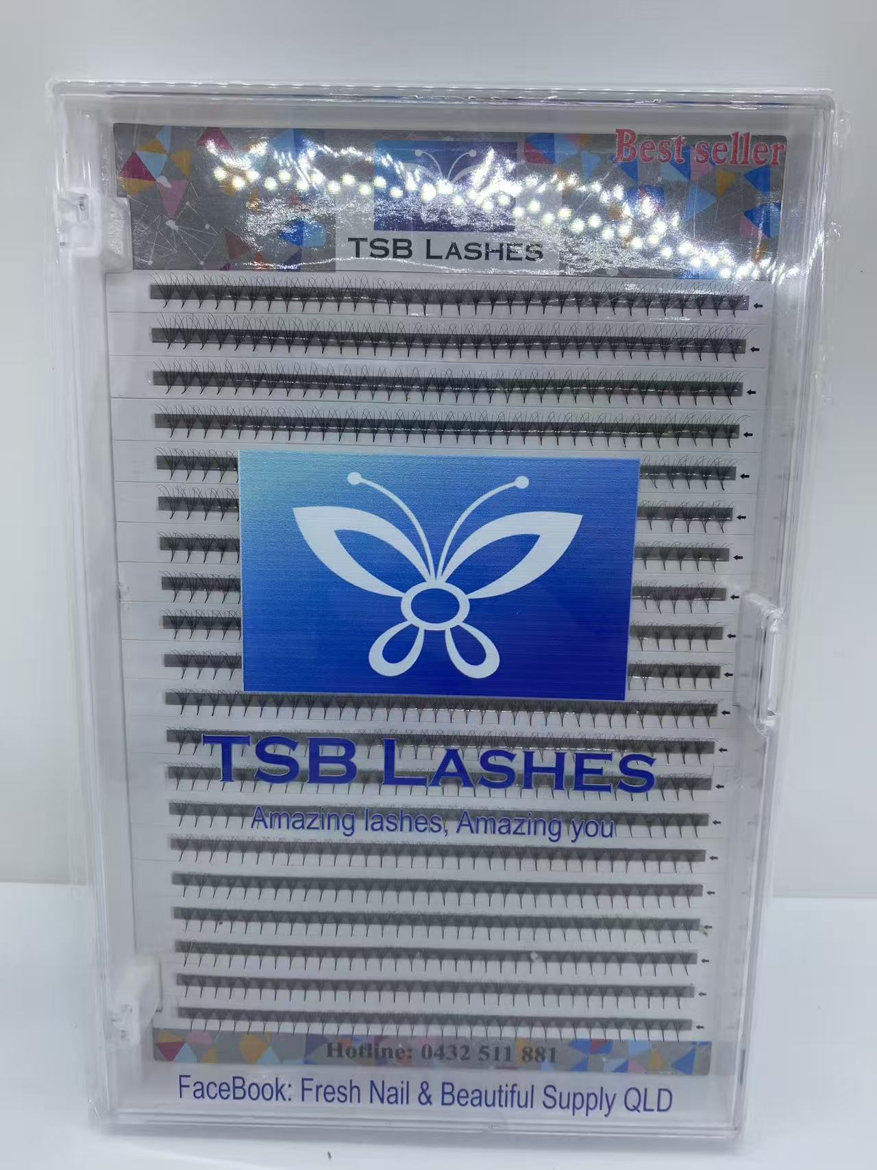 Eyelash Fan Big Tray