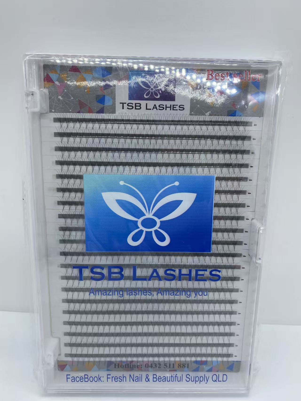 Eyelash Fan Big Tray