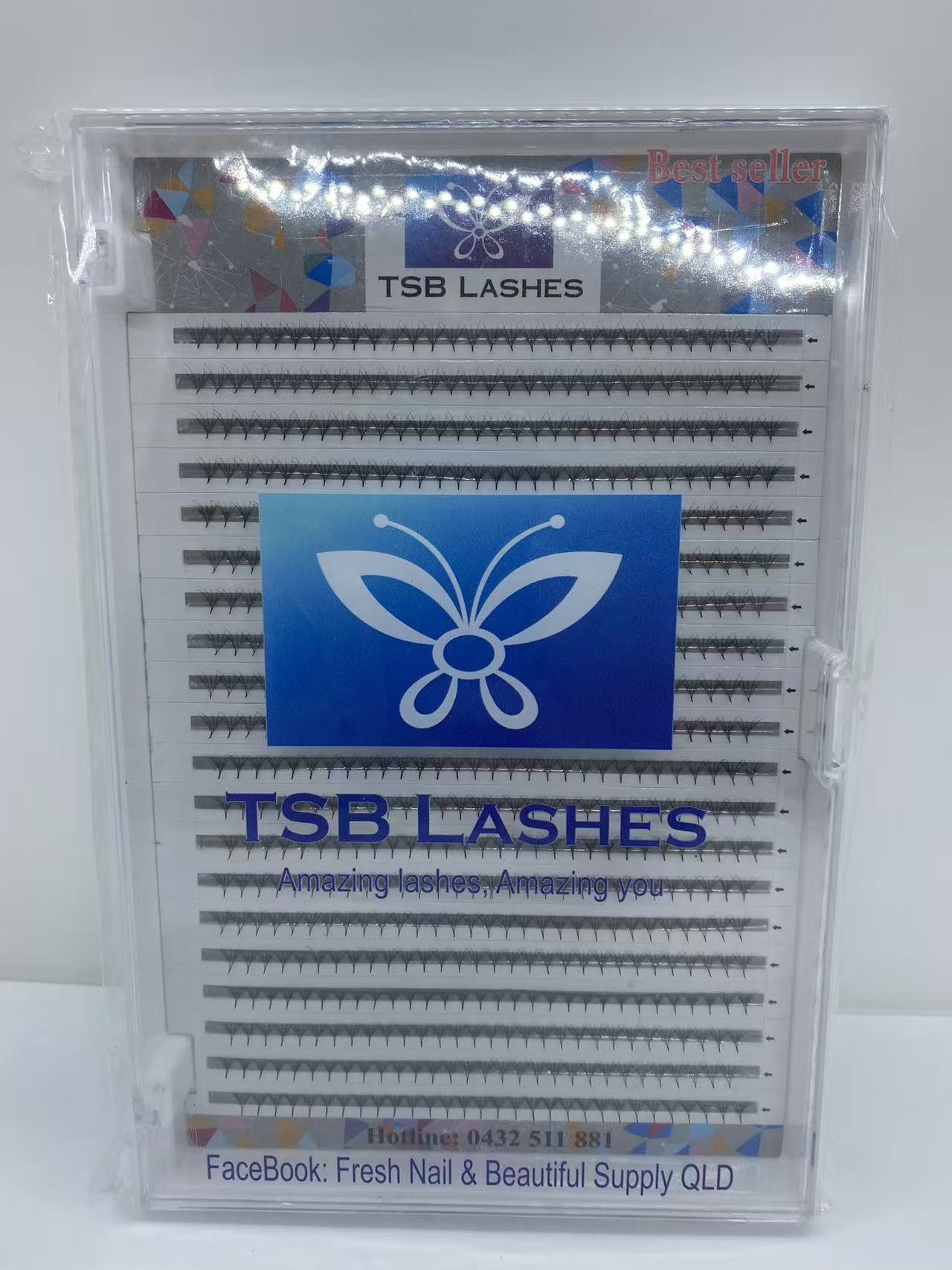 Eyelash Fan Big Tray