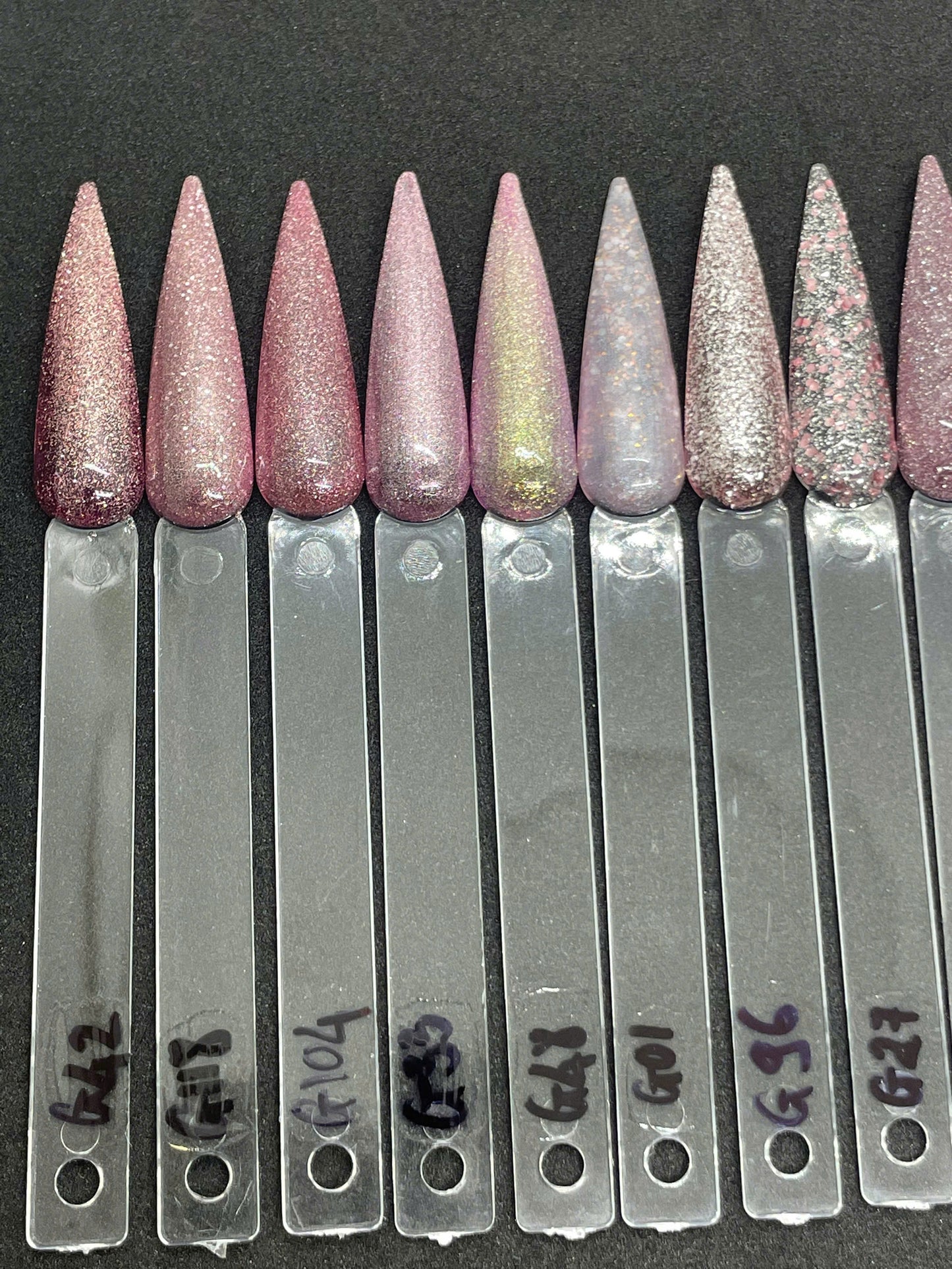 Eden Gel Glitter Collection 1 - Pink