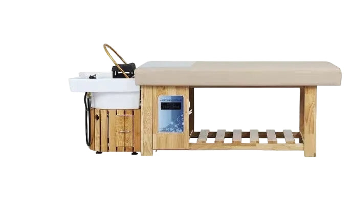 Head Spa Bed (Beige) (Contact us for stock availability)
