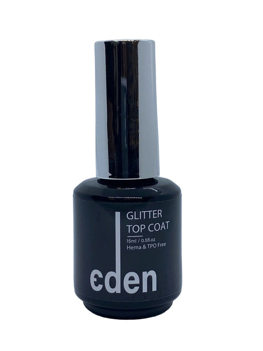 Eden Glitter Topcoat (Hema & TPO Free) 15 ml