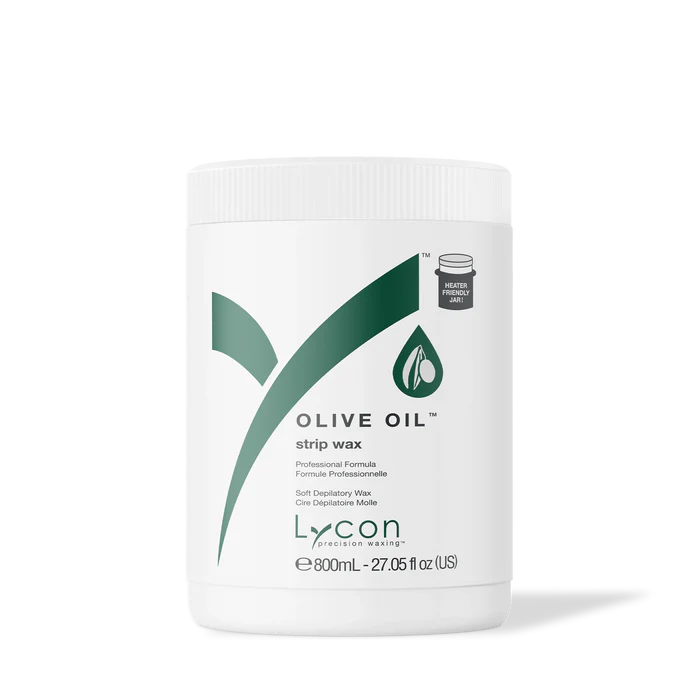 Lycon Strip Wax Jar - Olive Oil