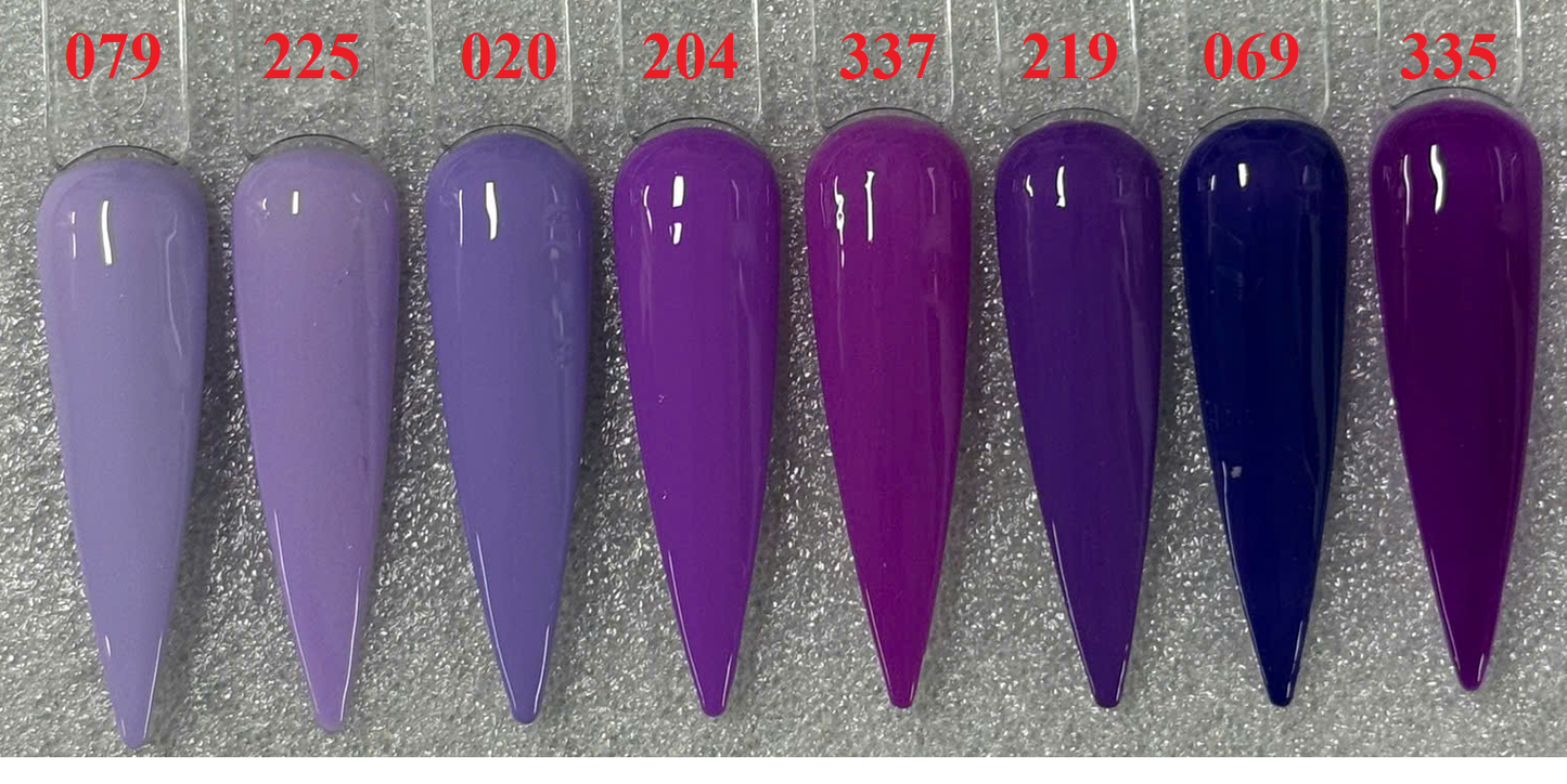 Eden Gel Colour - Purple Collection