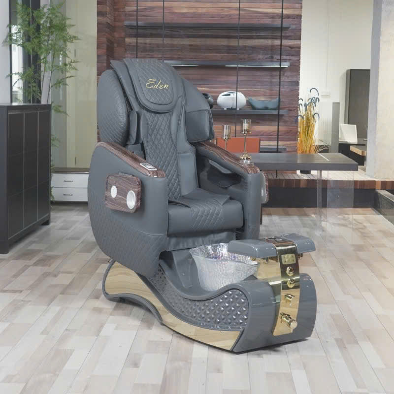 Deluxe Spa Pedicure (Full Body Massage) - Dark Grey